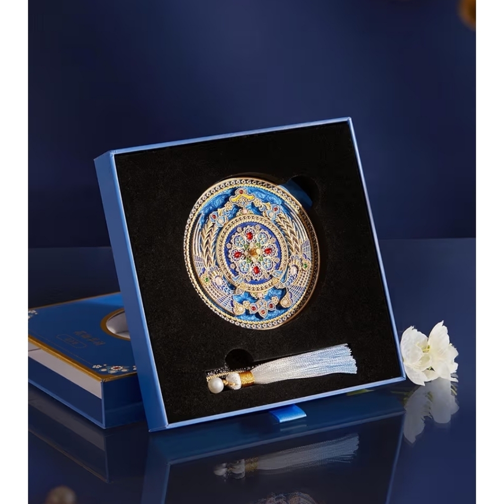 Phoenix Peony Compact Mirror - Picture 2 of 12